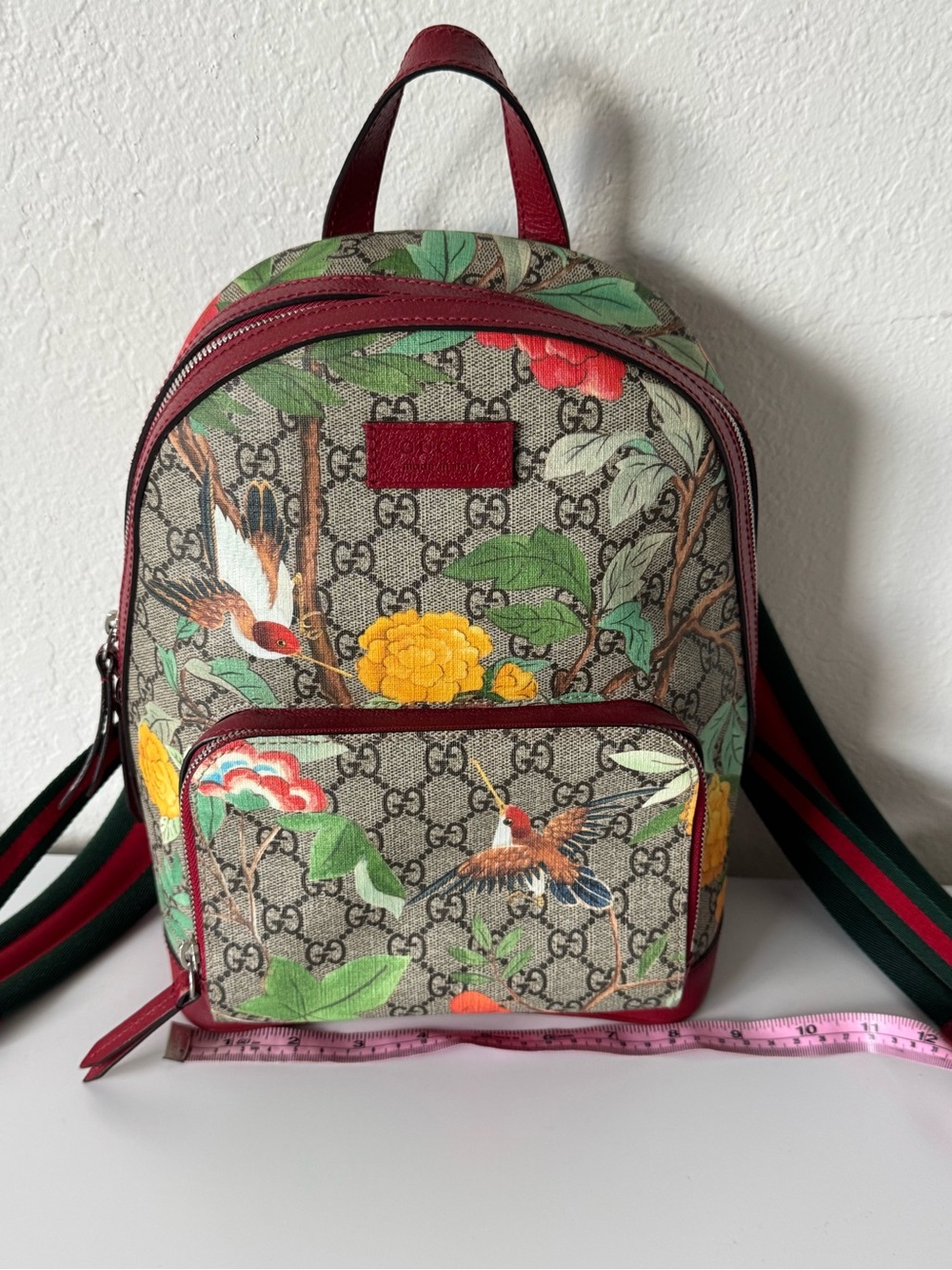Gucci Tian GG Supreme Backpack
Floral Bird Mini Backpack